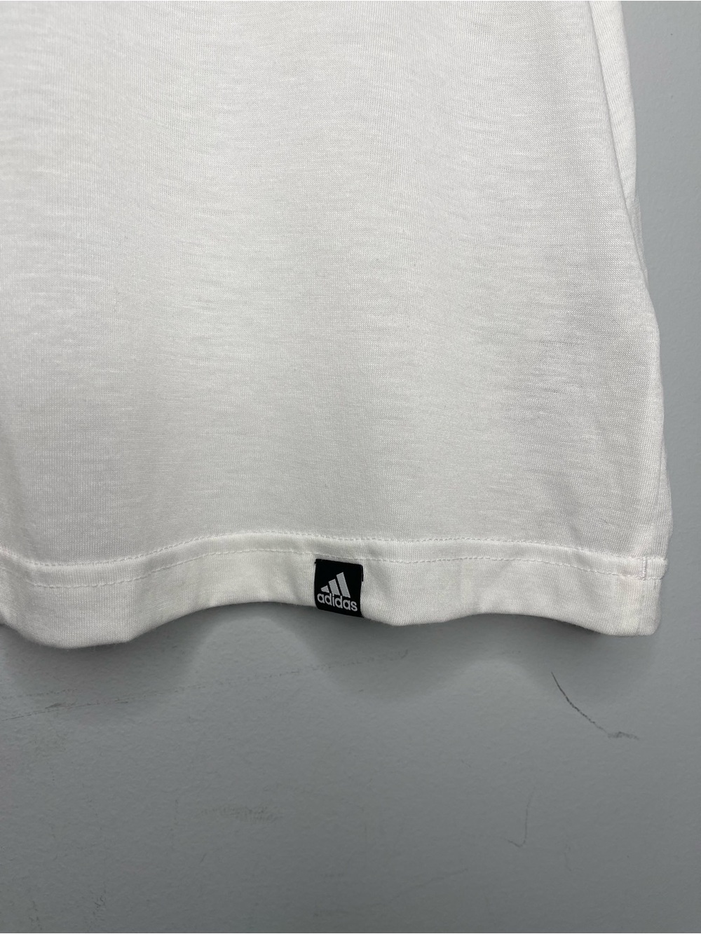 Adidas Arched Essentials Cropped White Tee (X-Large) - Picture 2 of 6